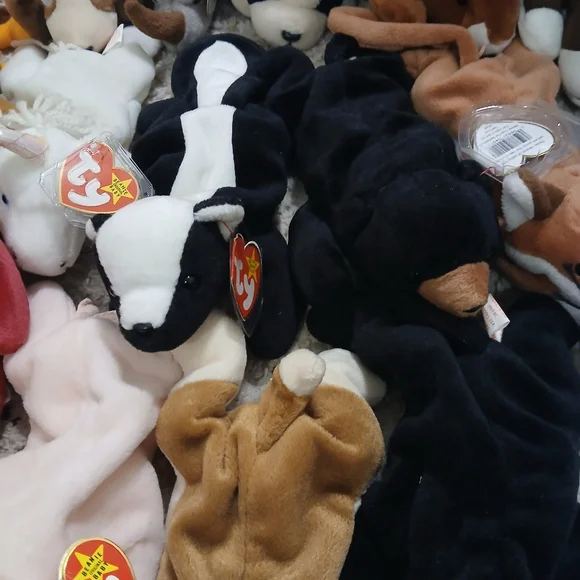 Lot Of 30 Ty Beanie Babies All New With Tags
